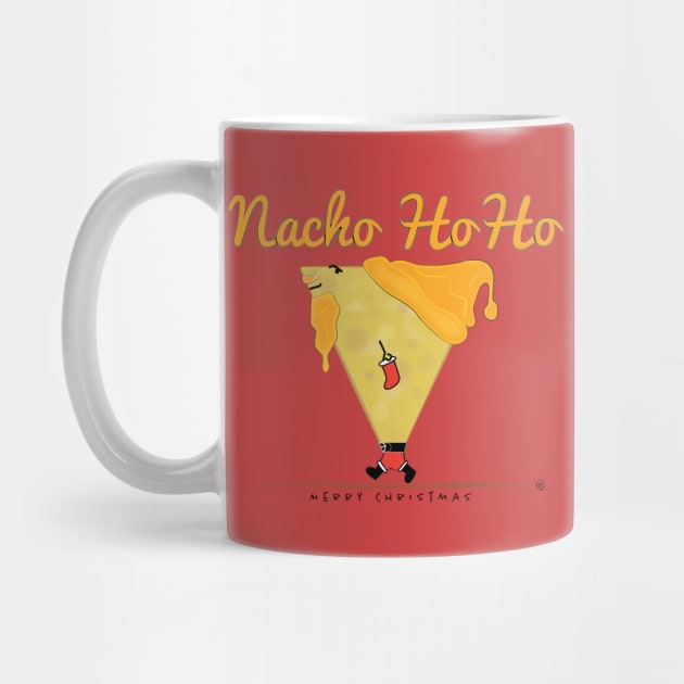 Nacho HoHo Tortilla Santa Claus by Sanford Studio